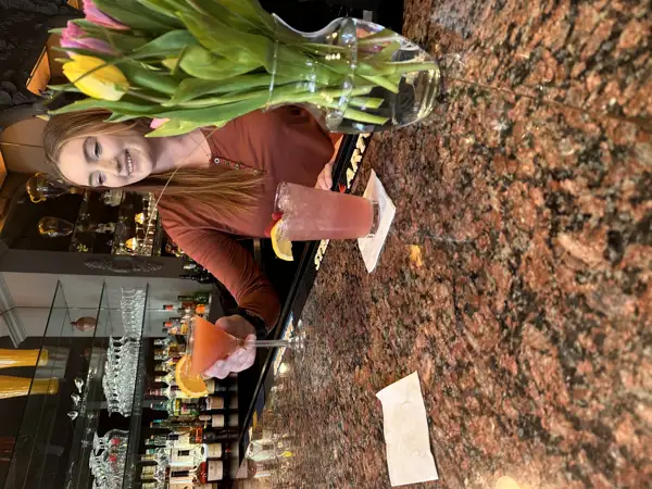 bartender and drink