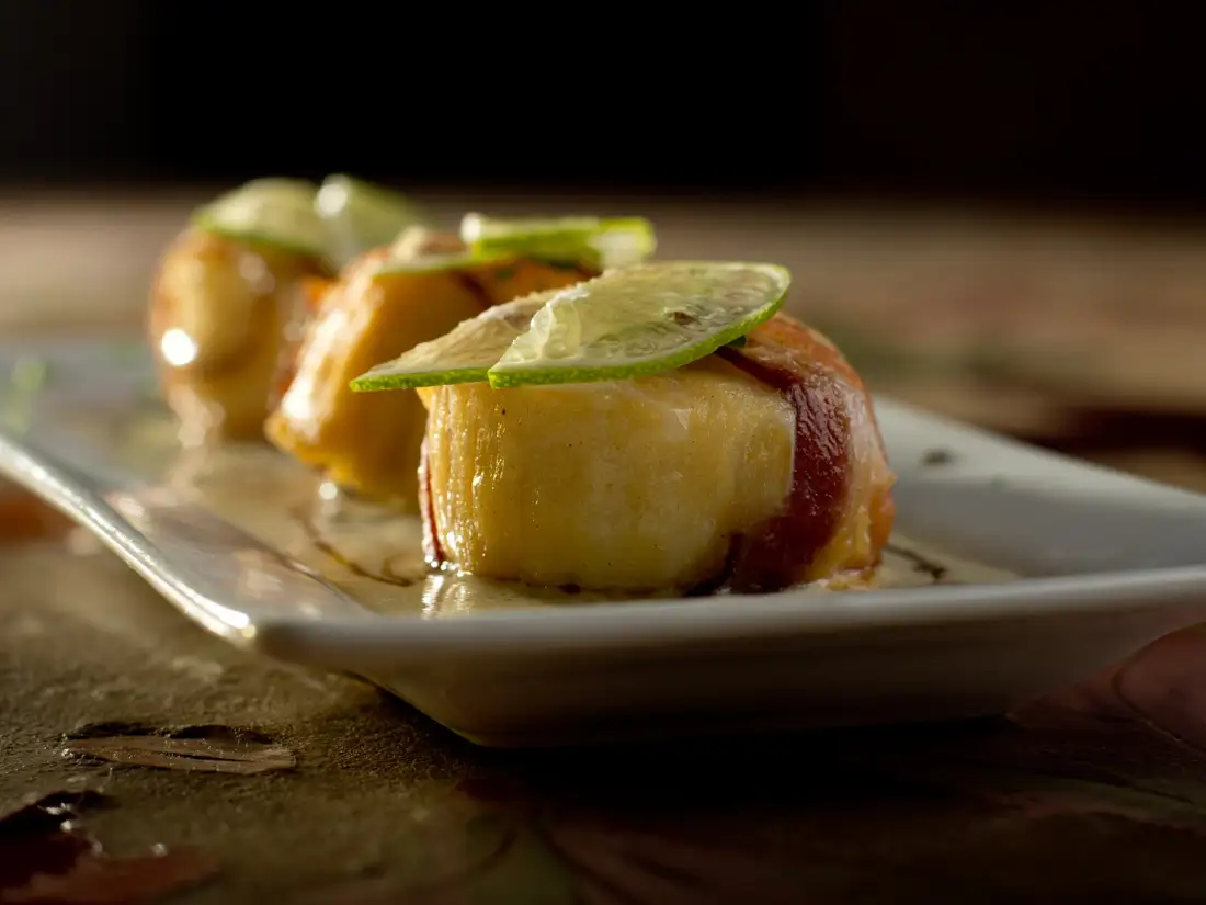 Prosciutto Wrapped Scallops